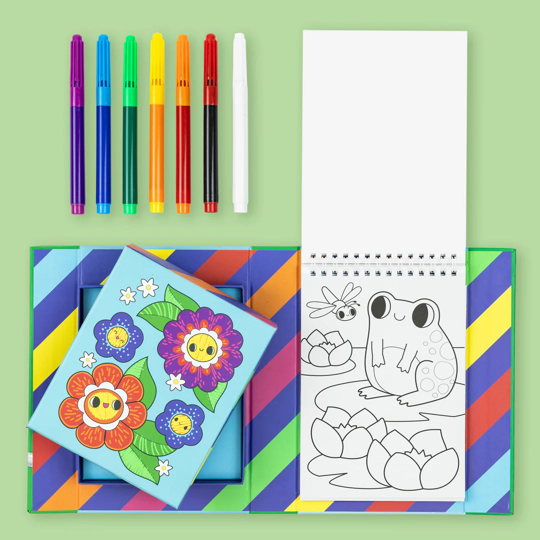 Garden Friends Colouring Set
