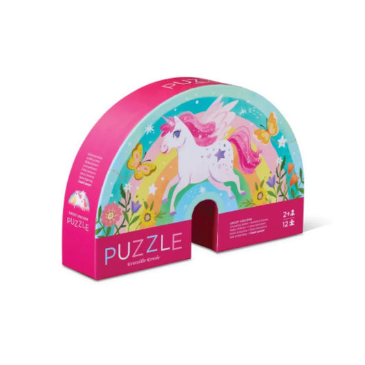 Crocodile Creek - Sweet Unicorn 12 pc puzzle