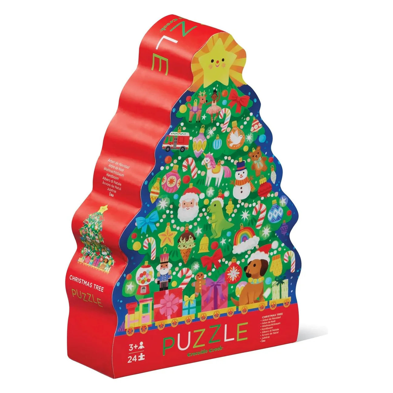 24 Piece Puzzle Christmas Tree