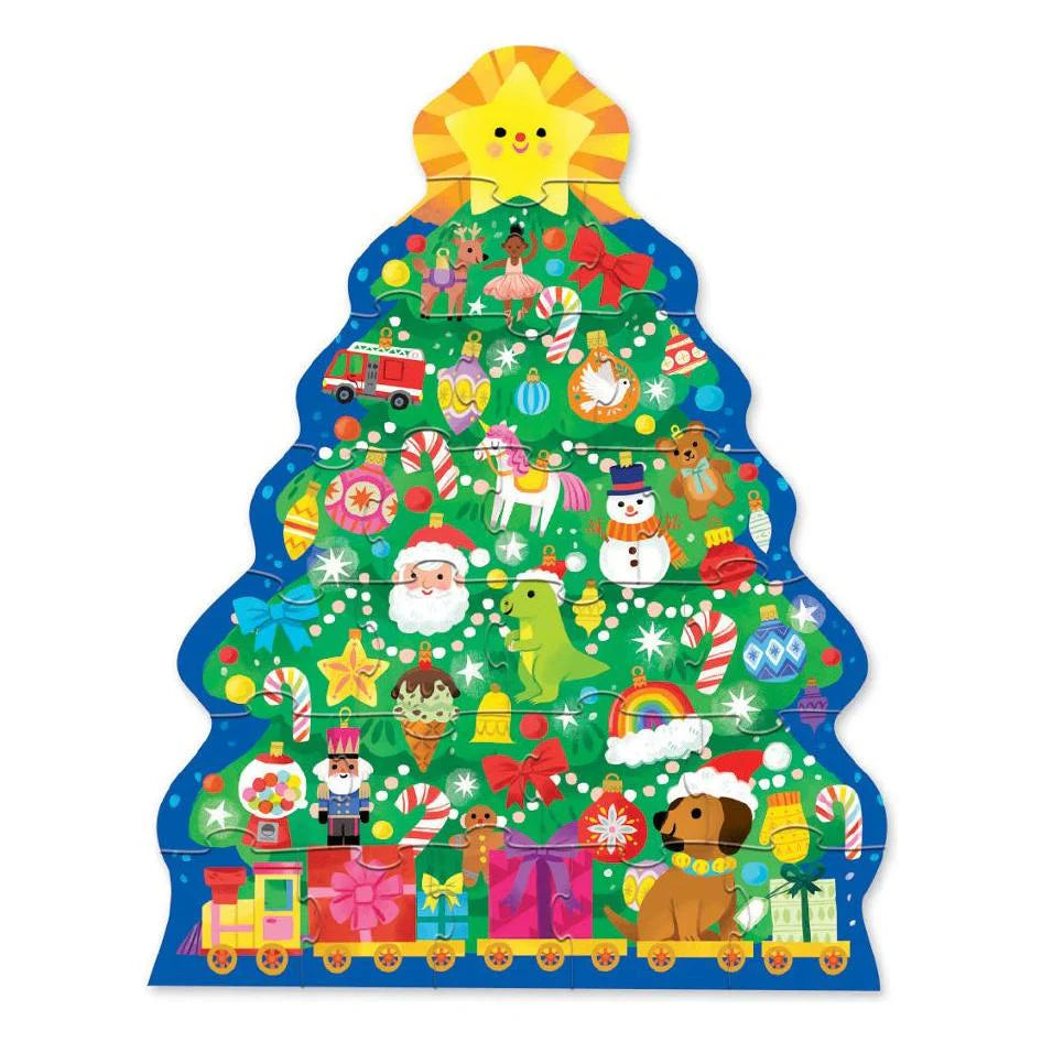 24 Piece Puzzle Christmas Tree