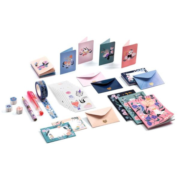 Djeco Writing Set / Cecile Mini box