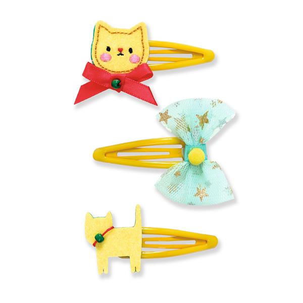 Plume / Mina Hair Clips x3