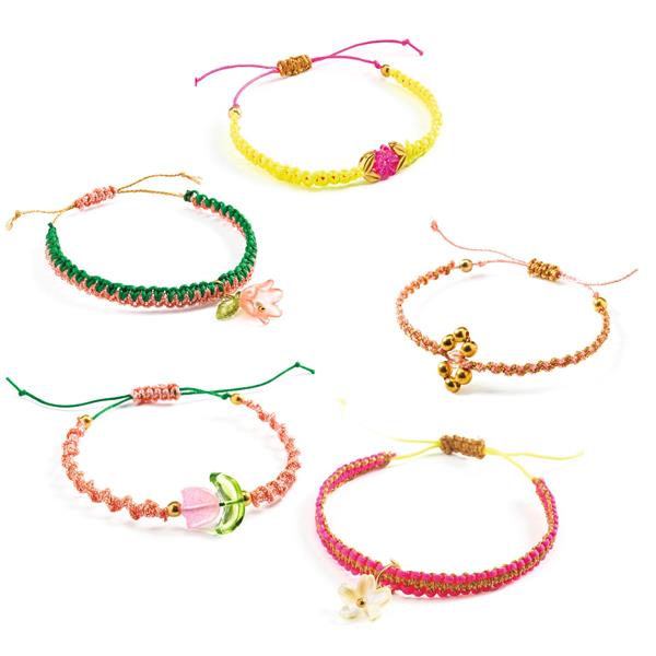 Macrame / Pink bracelets