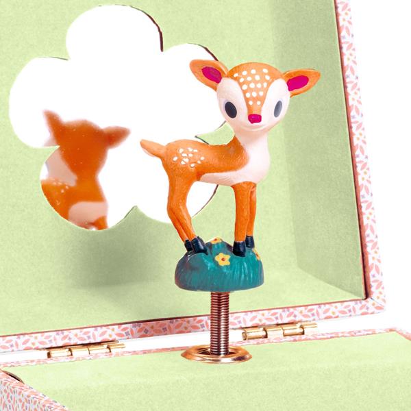 Djeco Music box / Wood fawn