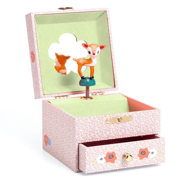 Djeco Music box / Wood fawn