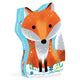 Djeco Silhouette puzzle / Ginger, little fox / 24 pcs