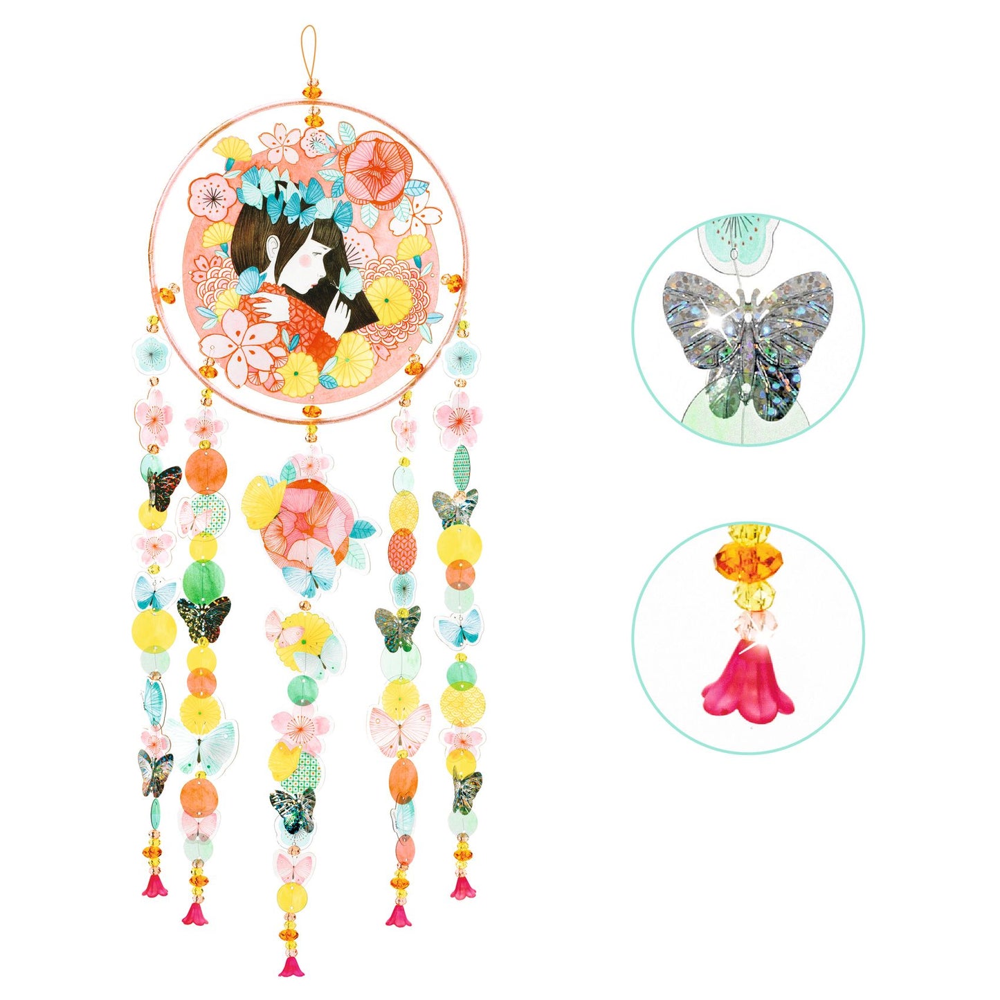 DIY / Dancing butterflies : Suncatcher
