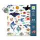 Metallic Stickers / Ocean