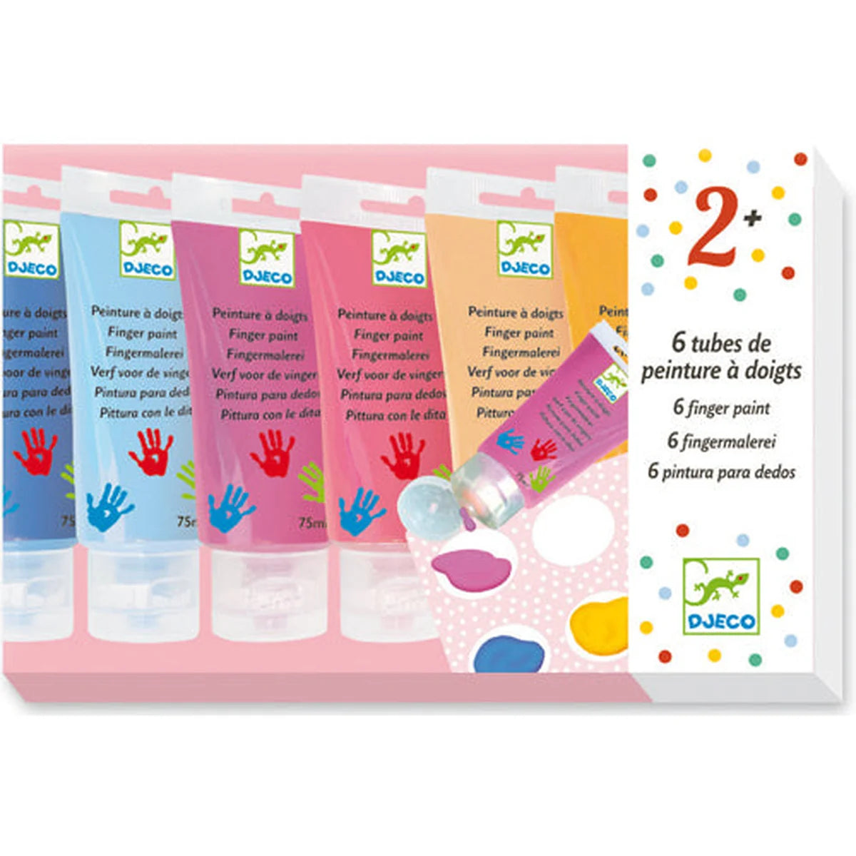Finger paint tubes - Sweet
