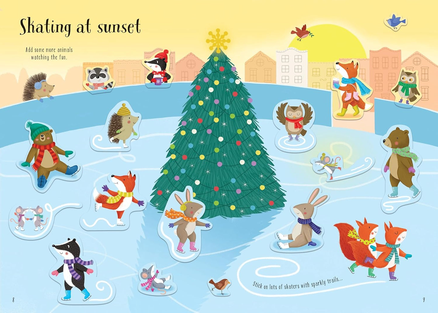 Sparkly Winter Sticker Book