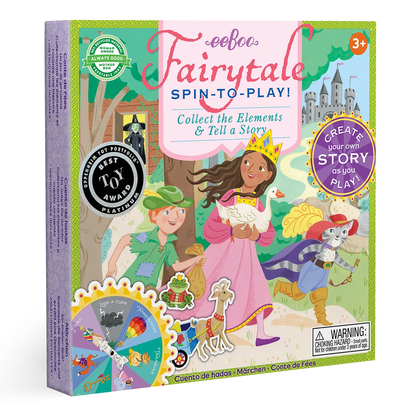 Eeboo - Fairytale Spinner Game