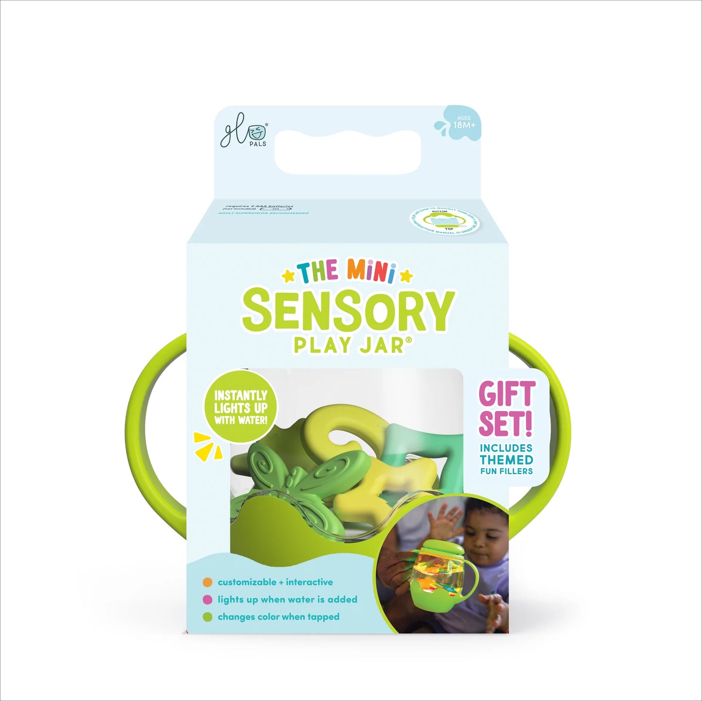 Glo Pals Mini Sensory Play Jar Gift Set