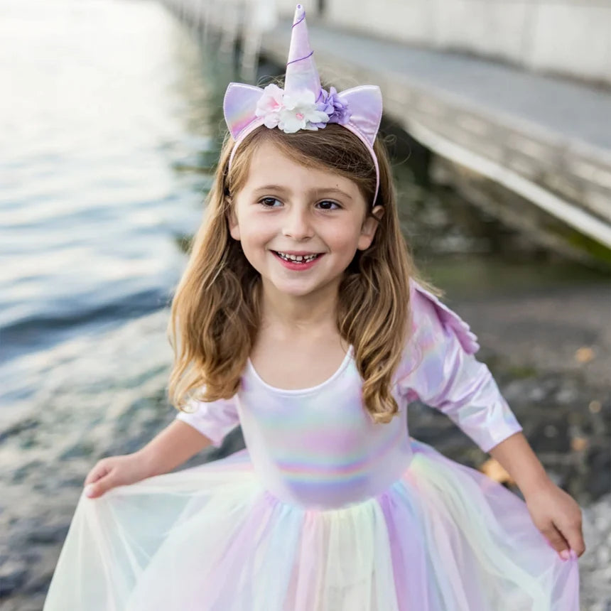 Alicorn Dress with Wings & Headband