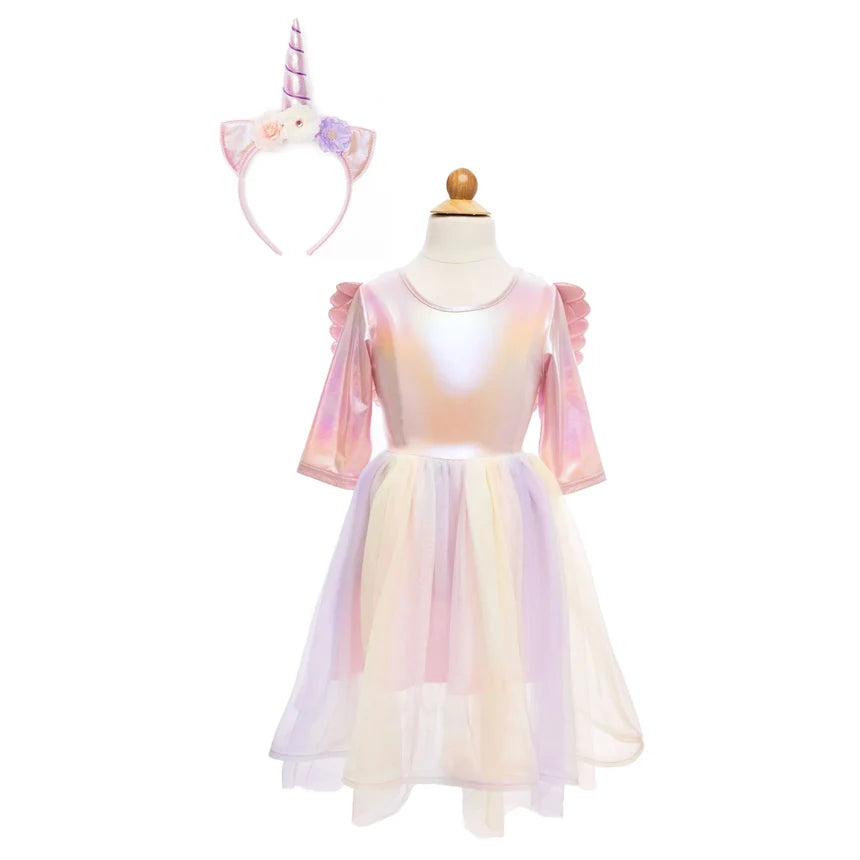 Alicorn Dress with Wings & Headband