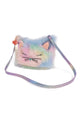 Great Pretenders -  Rainbow Furry Kitty Purse