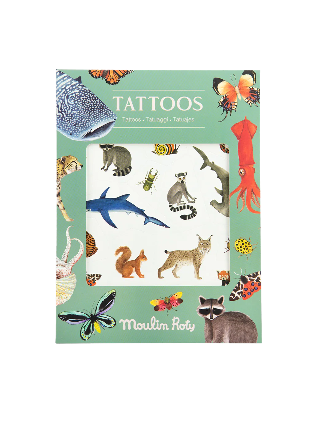 Animal Tattoos - Moulin Roty