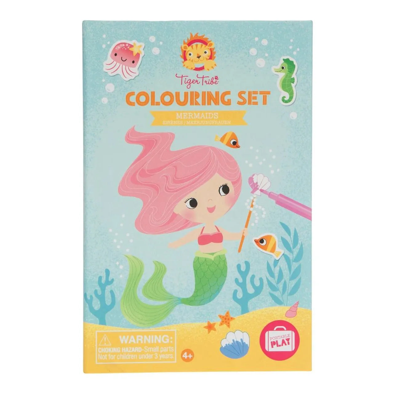 Tiger Tribe - Mermaids Colouring Set