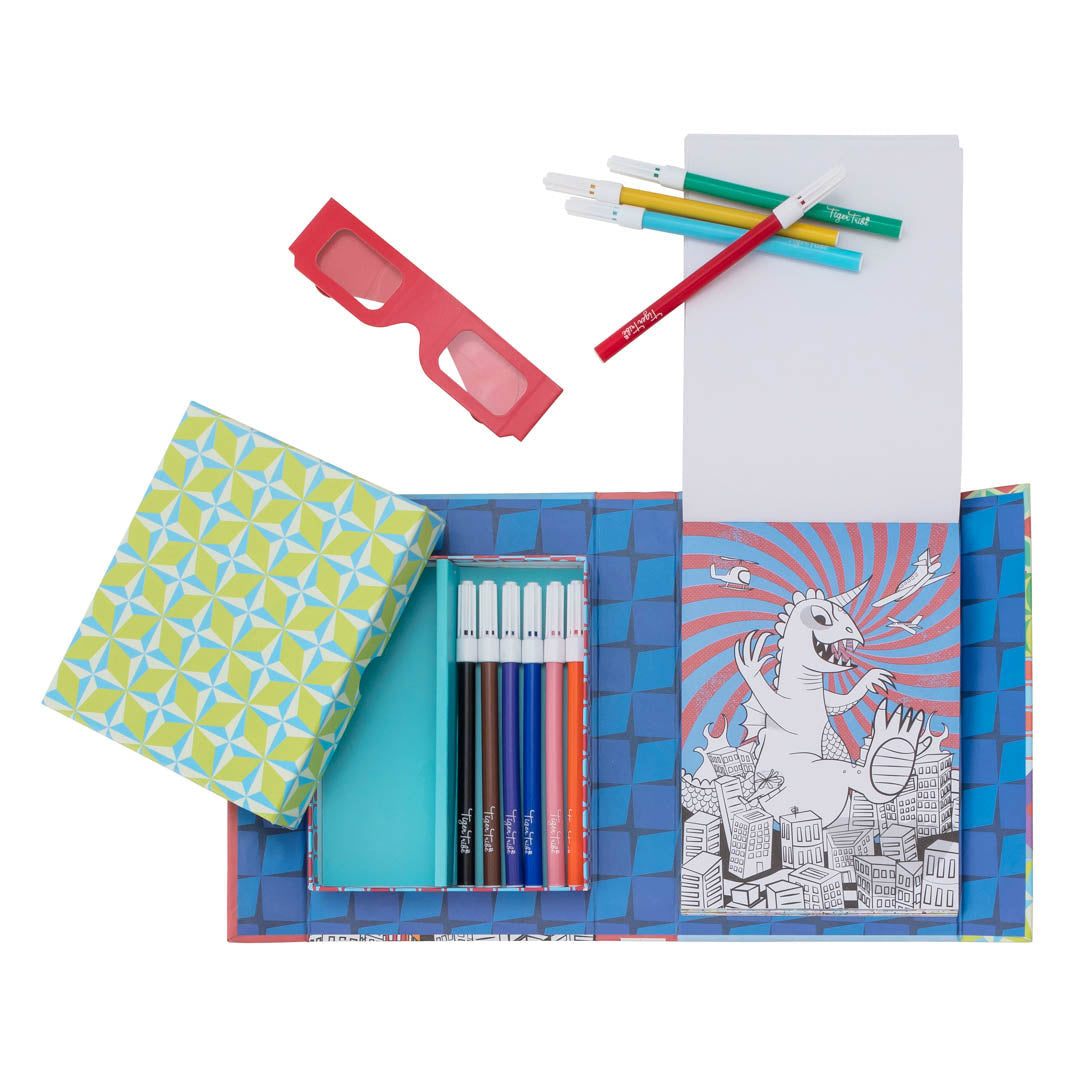 3D Colouring Set - Sci Fi Fun