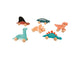 Push-along Dinos