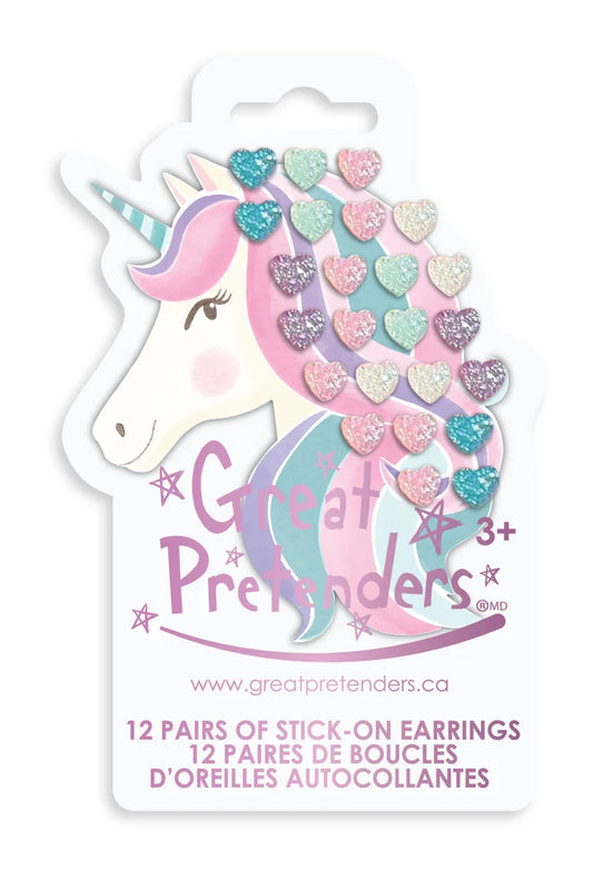 Great Pretenders Rhinestone Royalty Sticker Earrings