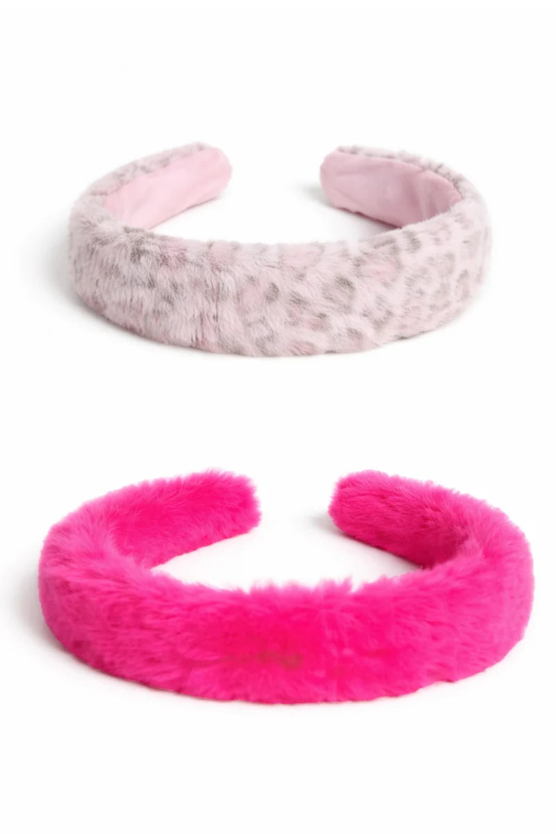 Great Pretenders Plush Faux Fur Headband