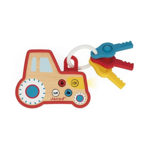 Janod Tractor Key Ring