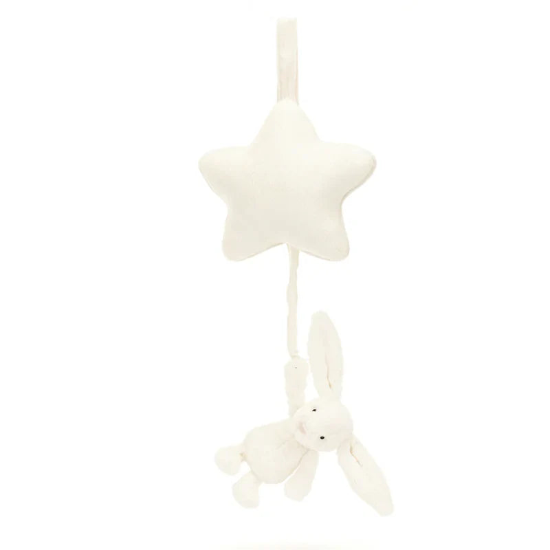 Jellycat Bashful Cream Bunny Musical Pull