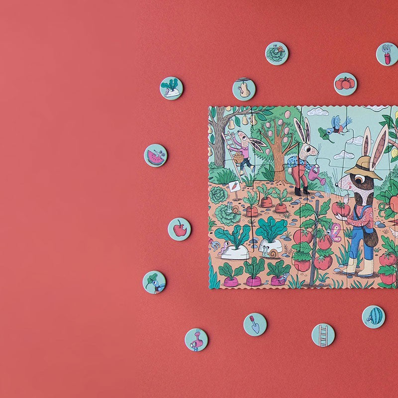 LONDJI Puzzle - Rabbit's Garden