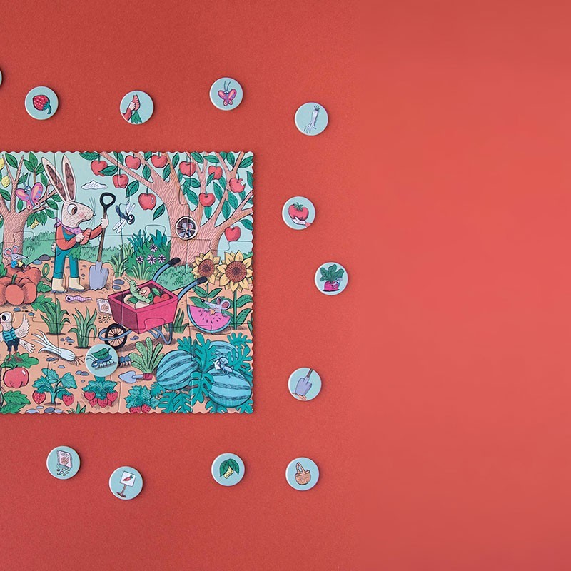 LONDJI Puzzle - Rabbit's Garden