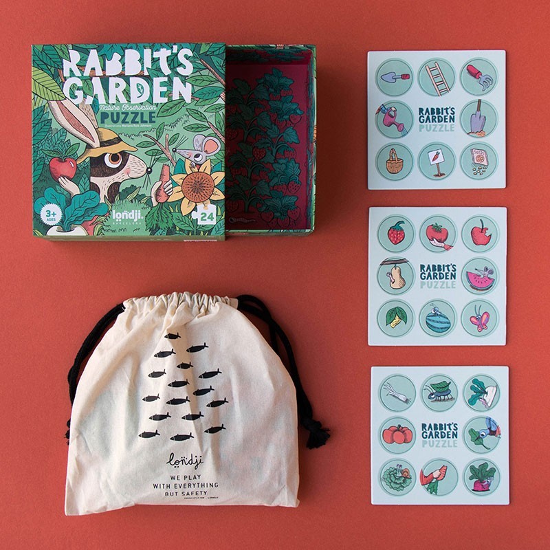 LONDJI Puzzle - Rabbit's Garden