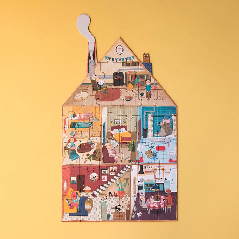 Welcome to my Home! 36 Piece Puzzle