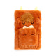 Highland Coo Cow Scotland Plush Notebook with Pouch & Mini Notebook