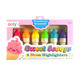 Sweet Scoops Scented Neon Highlighters - Set of 6
