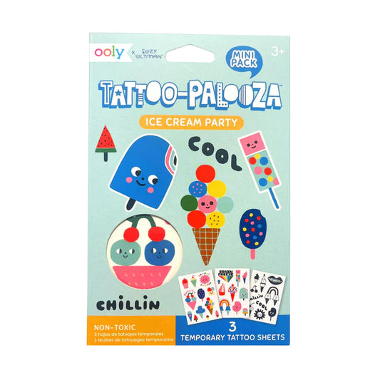 Ooly Mini Tattoo Palooza Tattoos Ice Cream Party