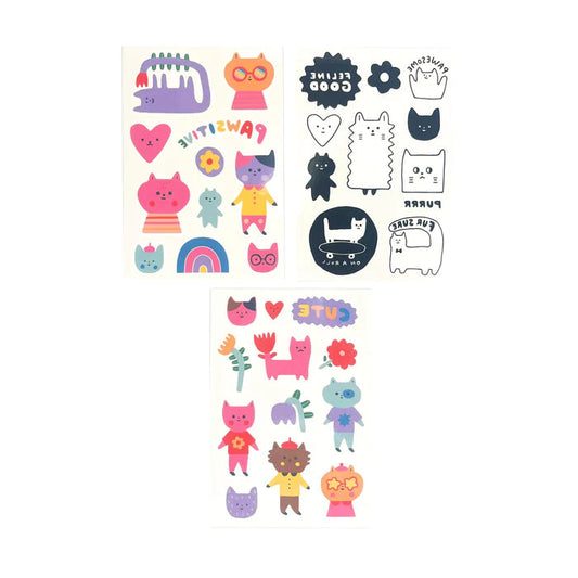 Ooly Mini Tattoo Palooza Tattoos Pawsitive Cats