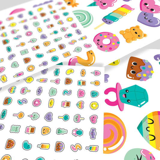 Tattoo-Palooza Temporary Tattoos & Nail Stickers - Sweet Shop