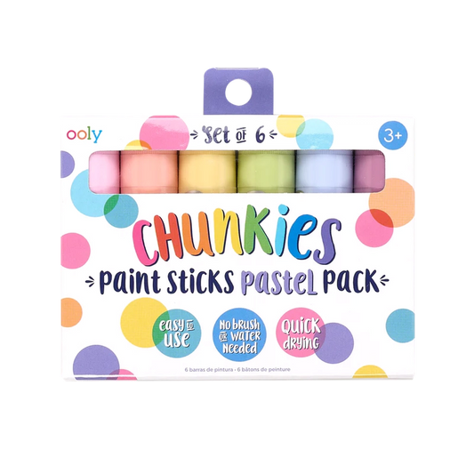 Chunkies Paint Sticks - Pastel - Set of 6