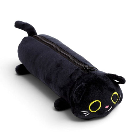 Lucky the Black Cat Plush Pencil Case