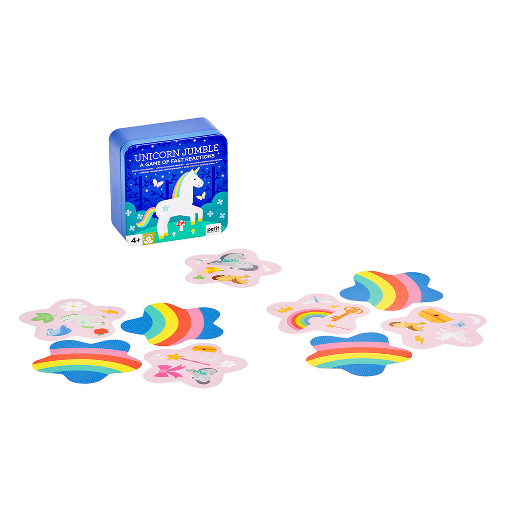 Unicorn Jumble Card Game A Game of Fast Reactions