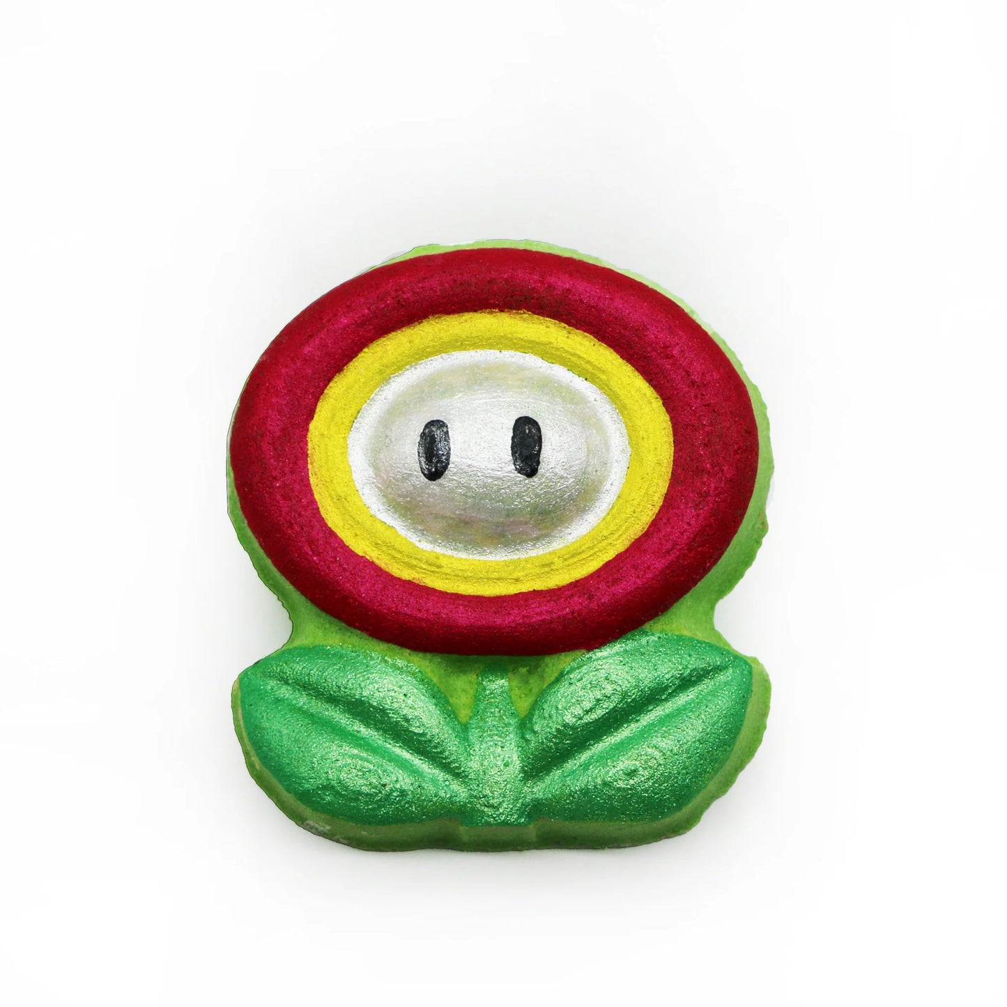 Super Mario Fire Flower Bath Bomb