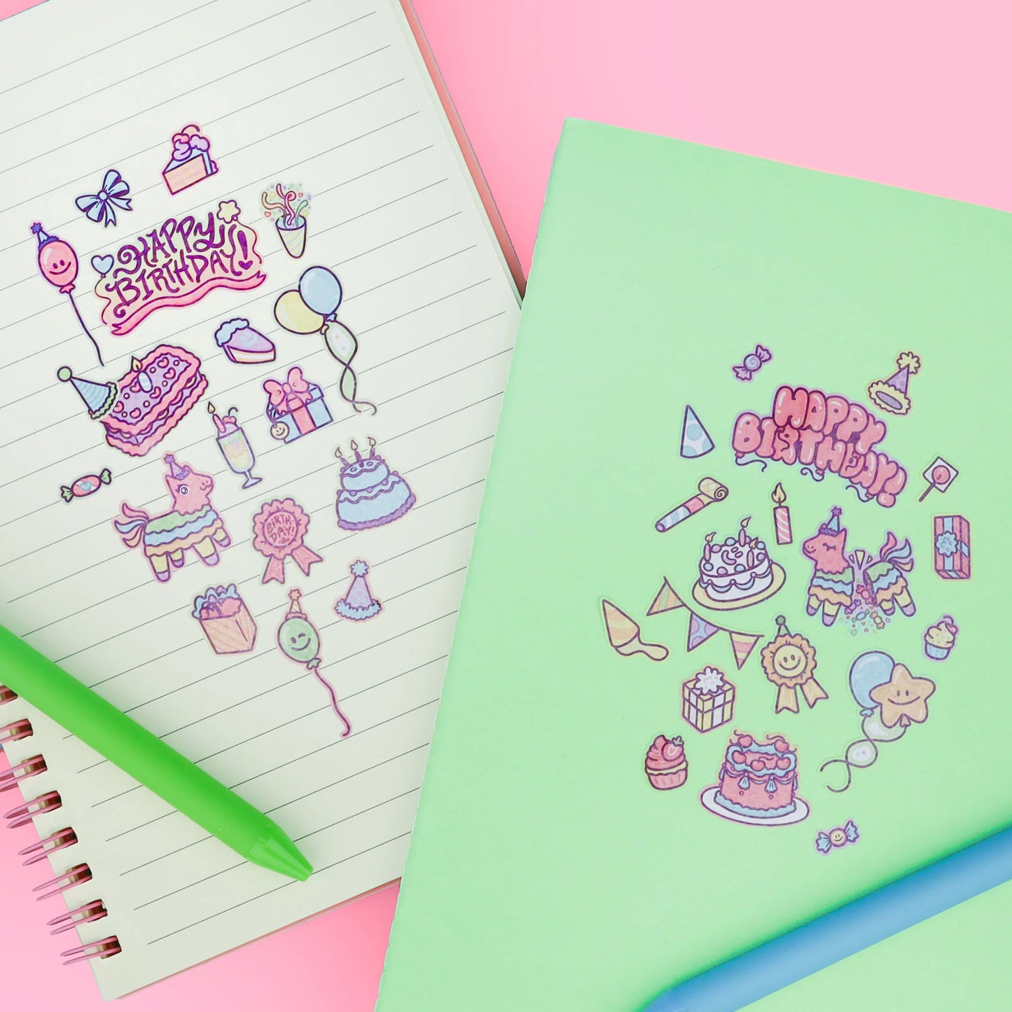 Birthday  Sticker Sheet
