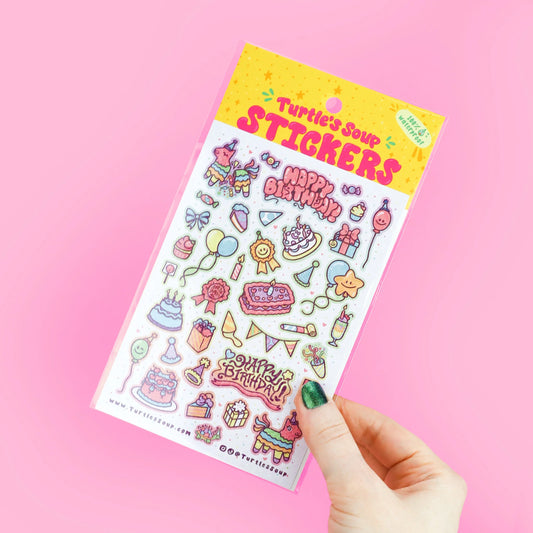 Birthday  Sticker Sheet