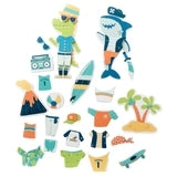 Dress up bath toy - Shark/Dino