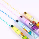 Adoramals Wild 2-in-1 Highlighter & Stamp Wheel Pen