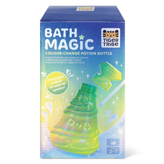 Tiger Tribe - Bath Magic - Colour-Change Potion Bottle - Green to Yellow