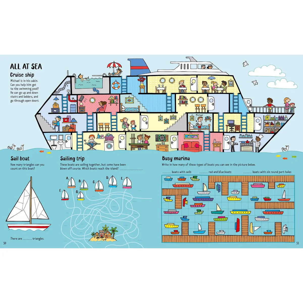 Usborne Travel Activity Book