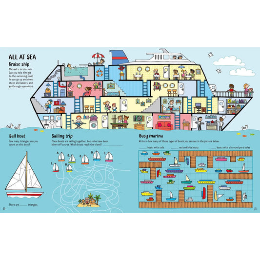 Usborne Travel Activity Book