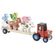 Vilac - Stacking Tractor with Trailer With Animals