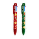 Christmas Baker Street Gingerbread Multi Colour Pen (6 Colours)