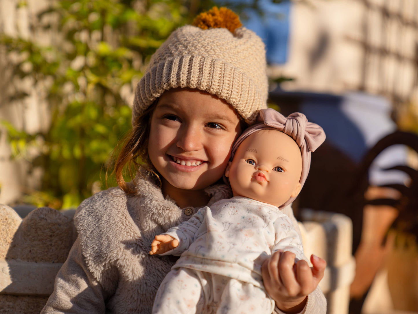 Baby Gordis - Alessandra with floral outfit - Paola Reina